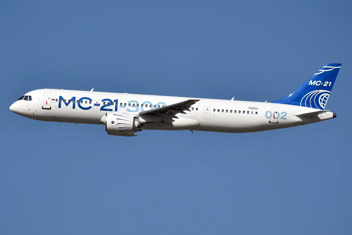 Image about Russian MC-21 Airliner Deliveries Postponed due to Sanctions