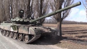 Image for Ukroboronprom to Repair Captured Russian Tanks for Use by Ukrainian Army