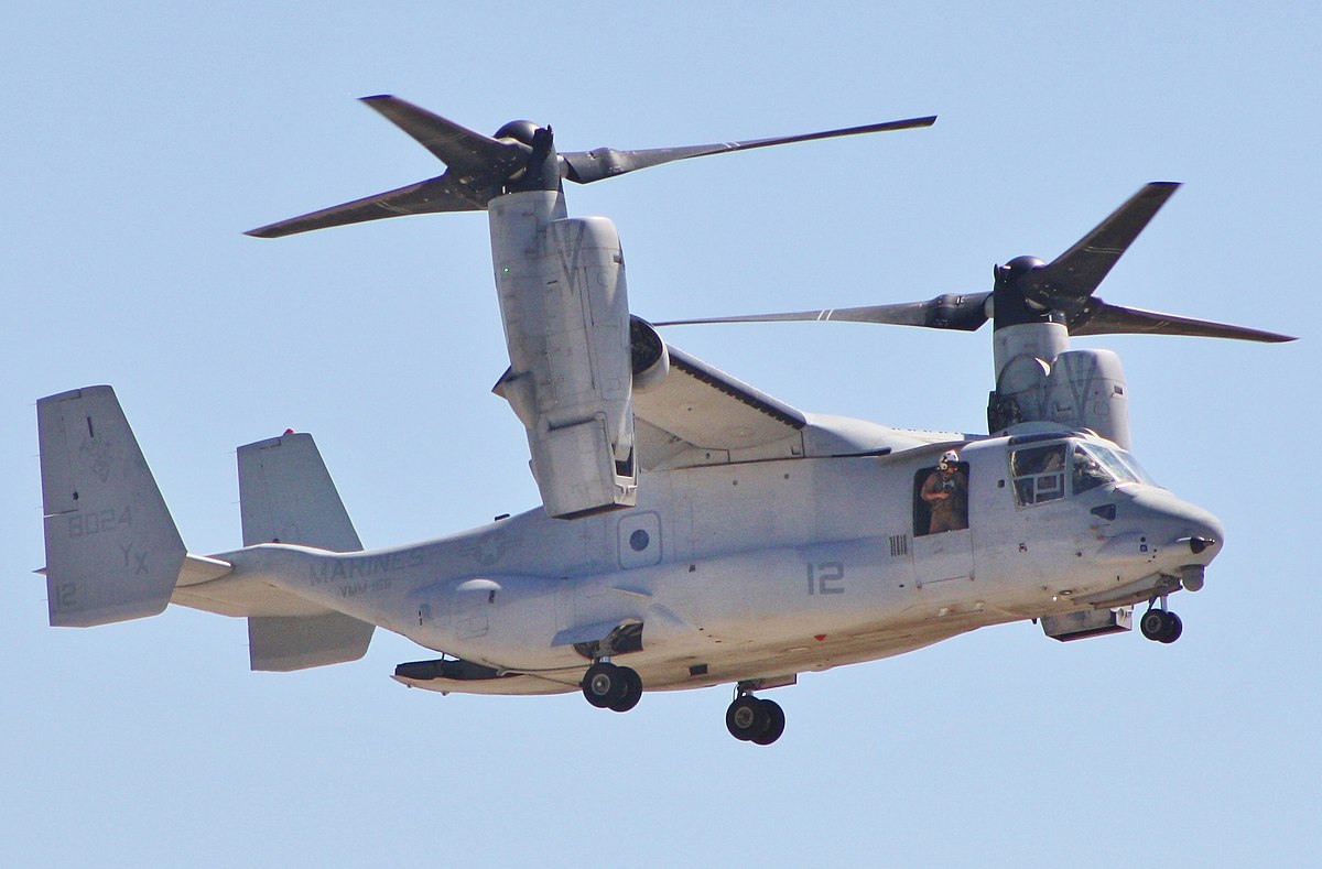 Image about Indonesia to Buy 8 MV-22 Osprey Tilt-rotor Aircraft for $2Bn