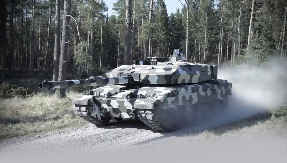 Rheinmetall Reveals Advanced Technology Demonstrator Tank with 130mm Turret