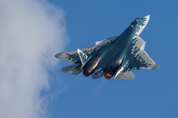Image about Russian Su-57 Jet’s Stealth Capability to Increase with Flat Nozzle Engine