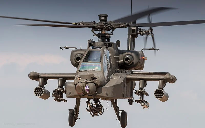 Latest AH-64E Apache Helicopters – Version 6 – Arrive at U.S. Base in South Korea