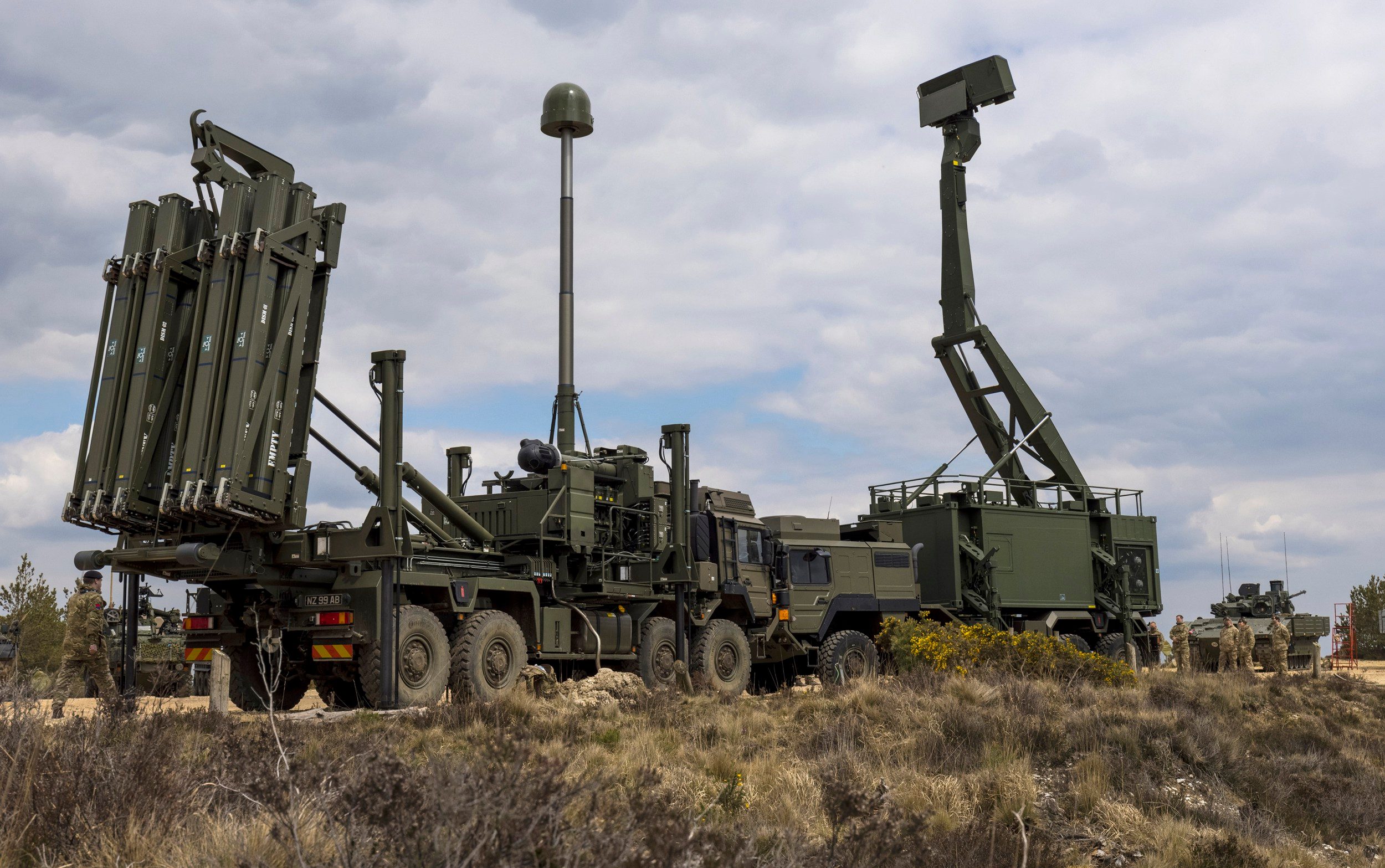 British Army Deploys Sky Sabre Air Defense System