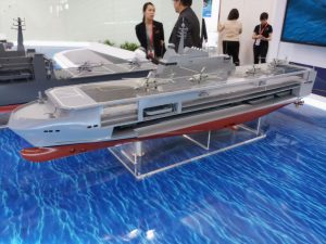 Image for Digital Drawing of Latest Singaporean Endurance-class Ship Unveiled at Airshow