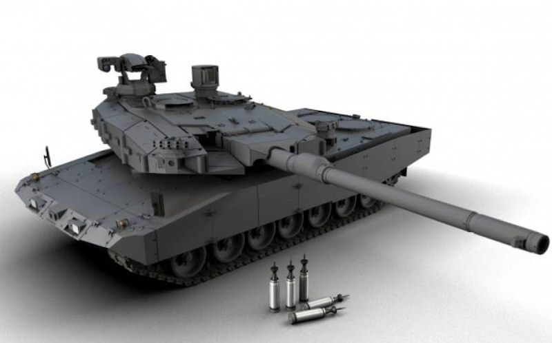 Image about Nexter Proposing New Ammunition for Franco-German MGCS Tank Gun