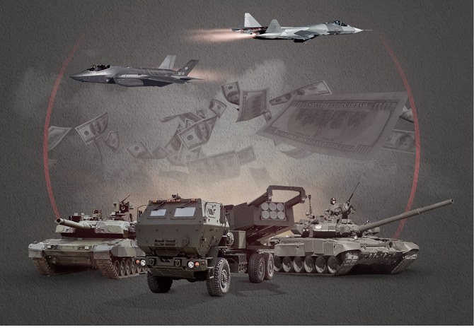 Armored up: Global defense industry soars amidst uncertainties