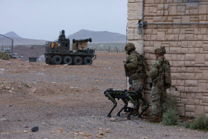 Image for US Army Integrates Humans and Machines on the Battlefield